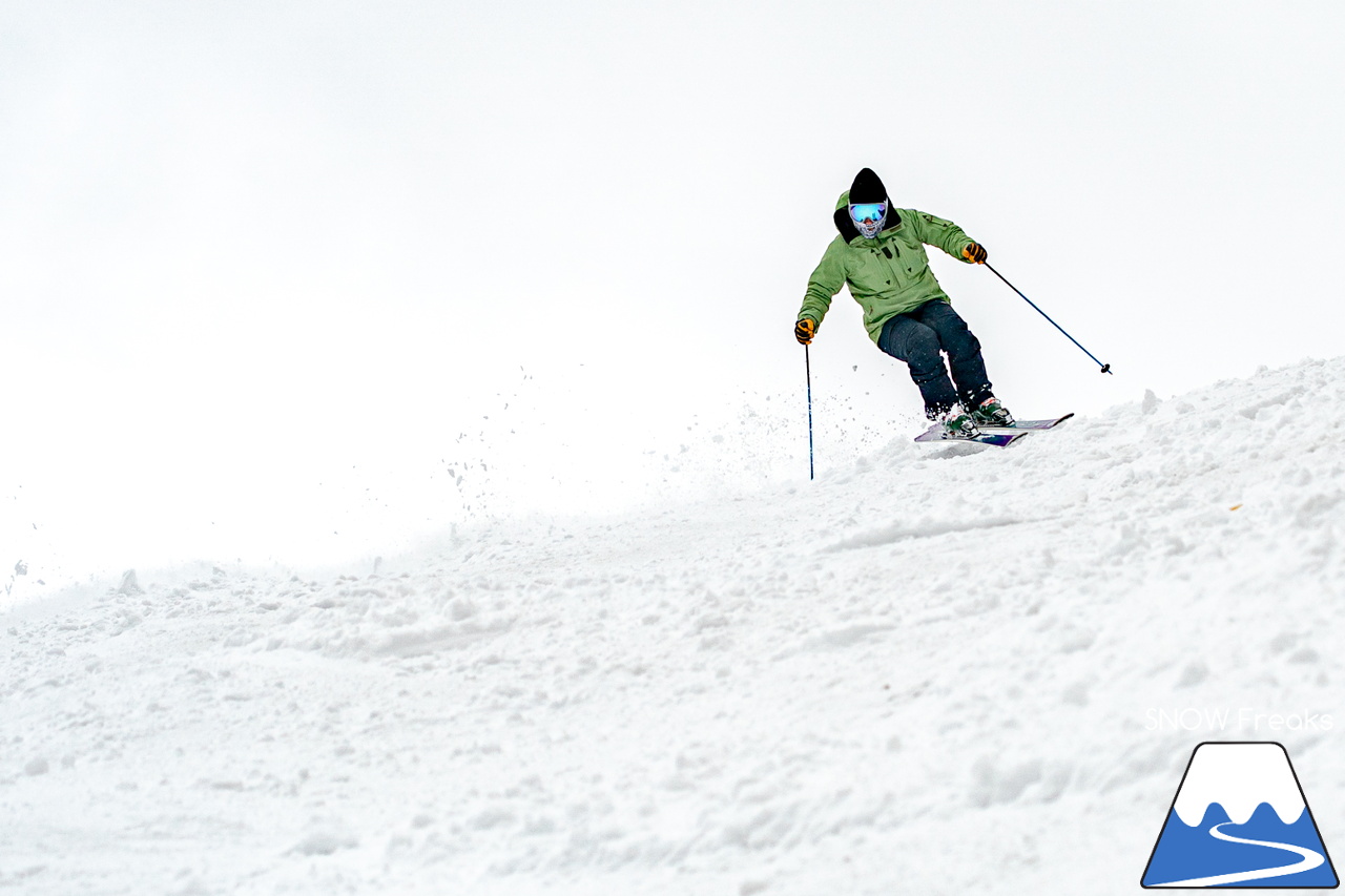 サッポロテイネ｜今シーズンは春セッション！プロスキーヤー・谷藤昌司さんと滑る１日。まさかのパウダー？！